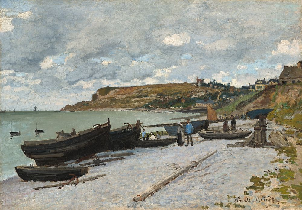 Claude Monet's Sainte-Adresse (1867) 