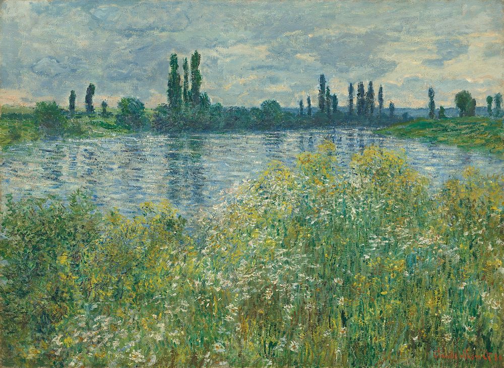 Claude Monet's Banks of the Seine, V&eacute;theuil (1880) 