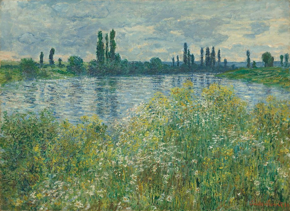 Claude Monet's Banks of the Seine, Vétheuil (1880) 