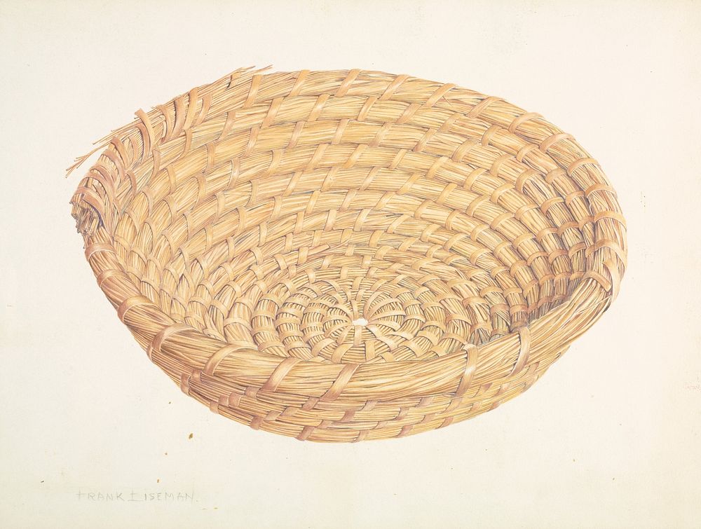 Amana Bread&ndash;raising Basket (ca. 1938) by Frank Eiseman.  