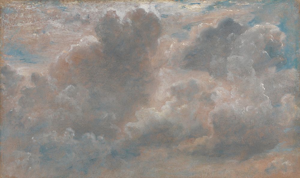 Cloud Study (1822) painting in high resolution by John Constable.  