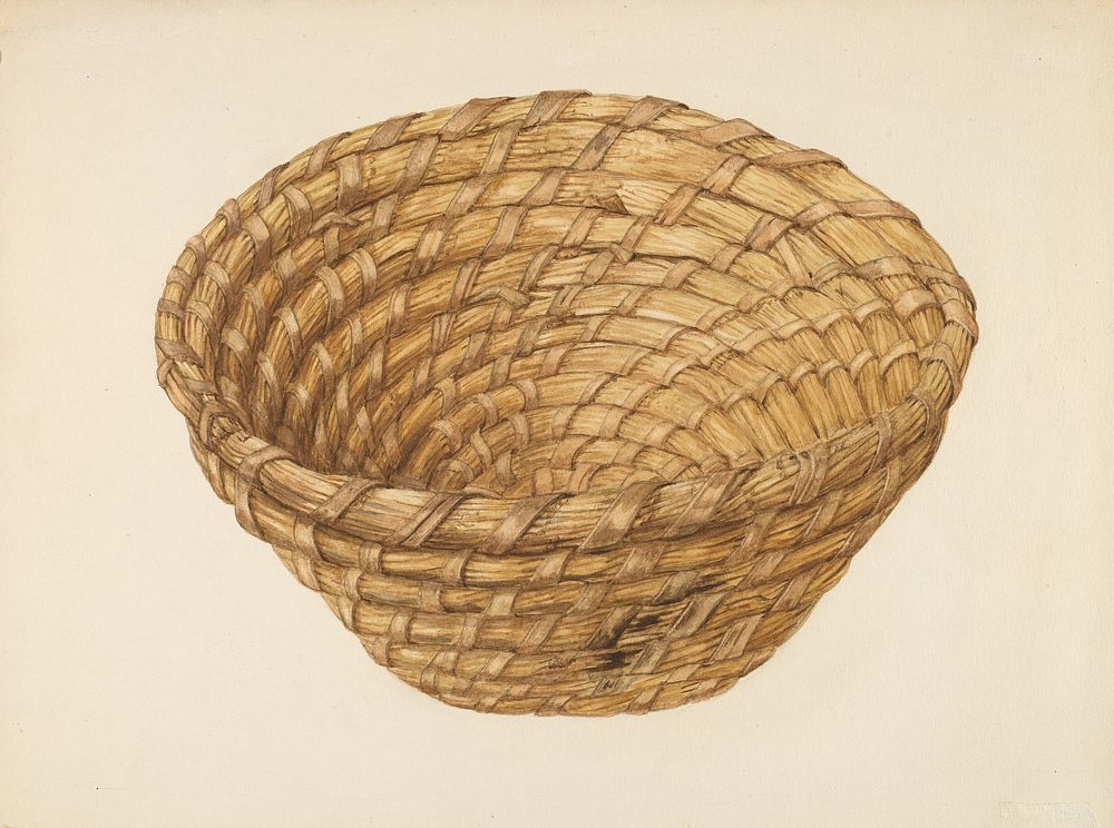 Bread Basket (ca. 1938) by Alfonso Moreno.  