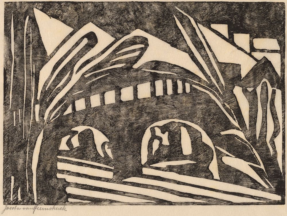 Bridge (1916) by Jacoba van Heemskerck.  