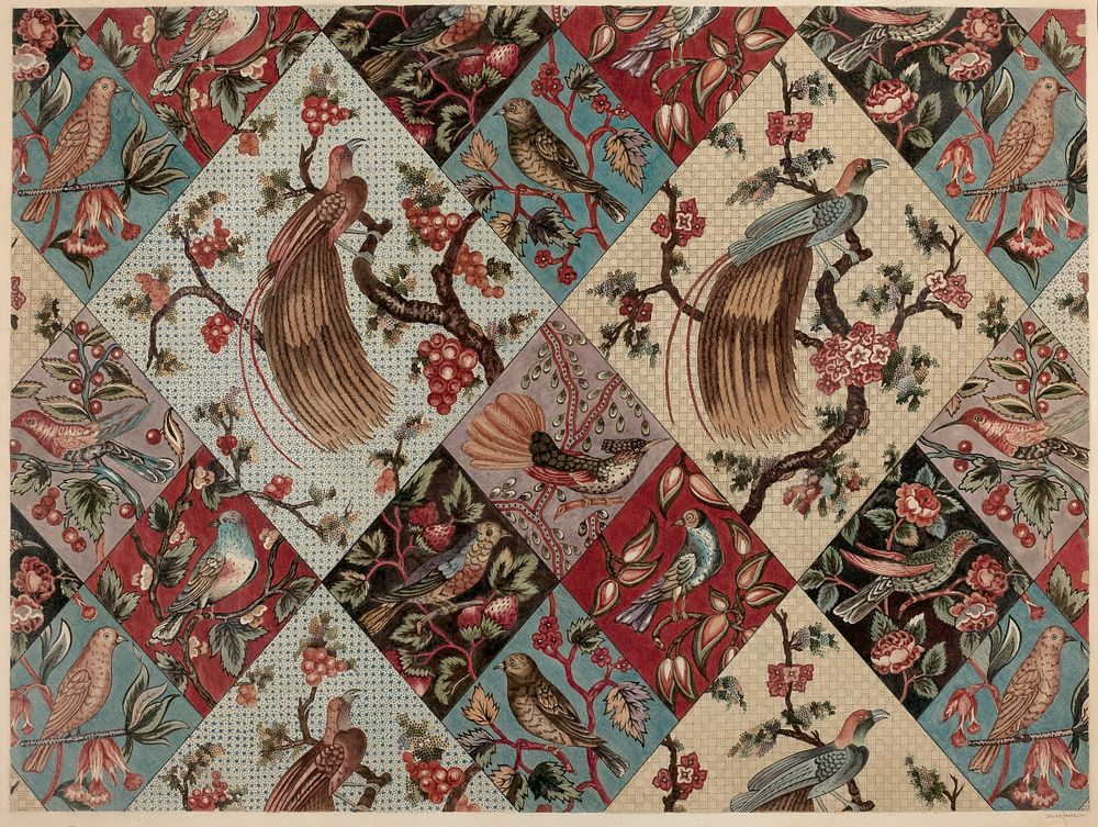 Chintz Bedspread (c. 1938) by Julius Mihalik.  