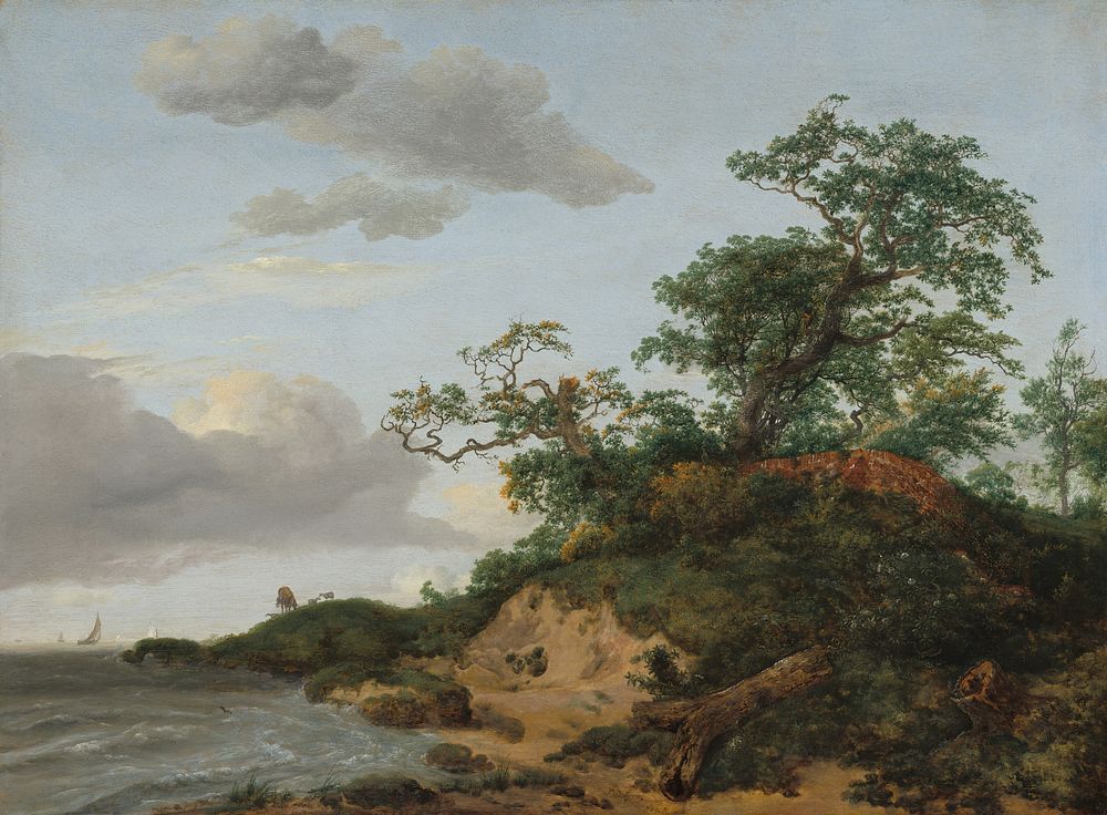 Dunes by the Sea (1648) by Jacob van Ruisdael.  