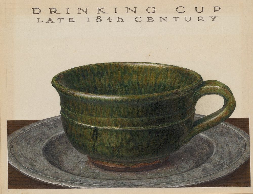 Drinking Cup (ca. 1936) by John Matulis.  