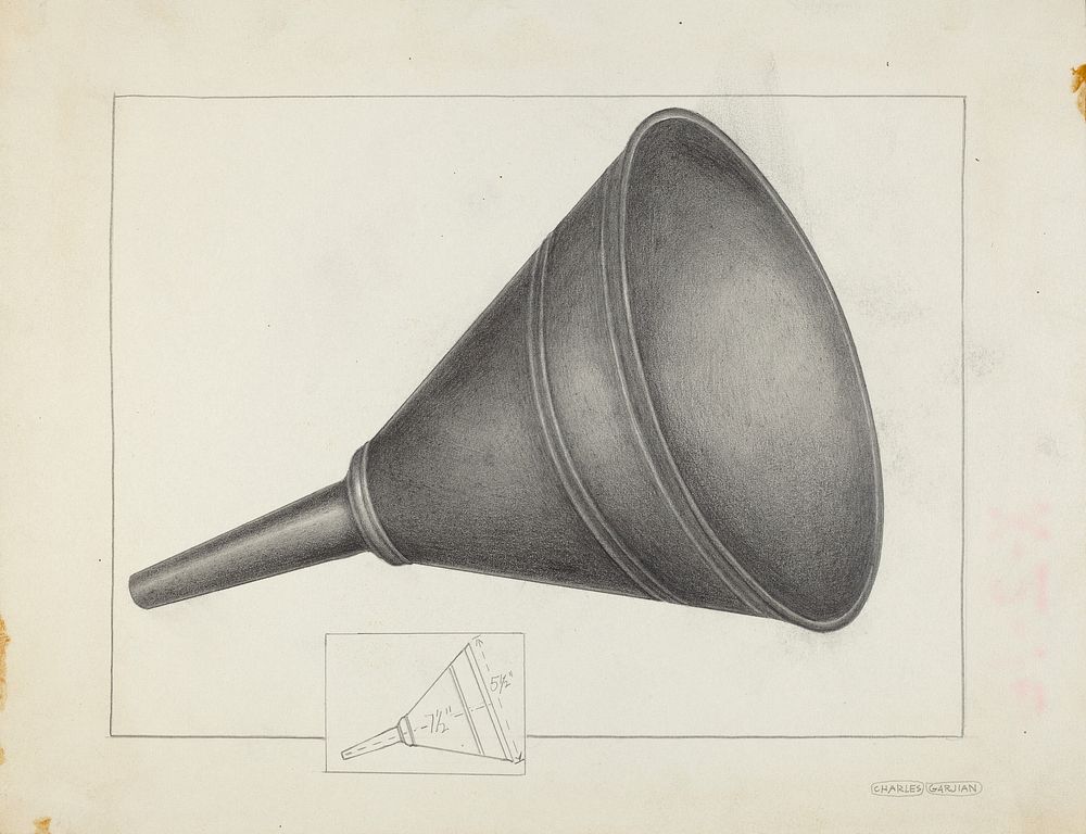 Funnel (ca. 1936) by Charles Garjian.  