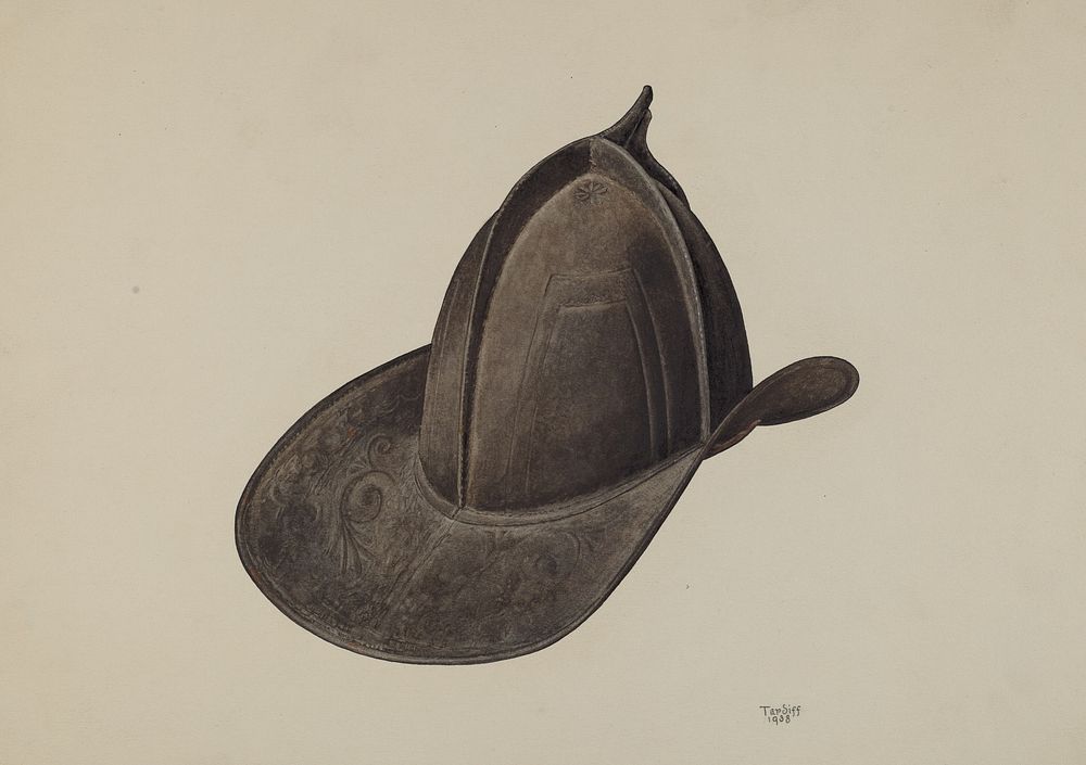 Fireman's Hat (1938) by Robert Tardiff.  
