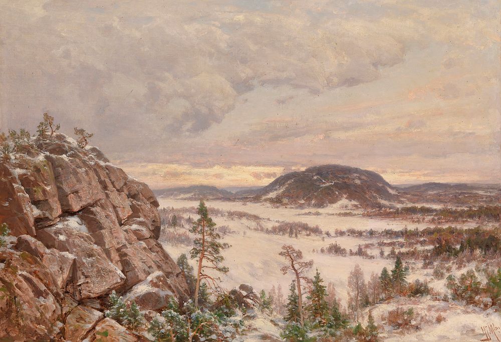 Winter morning, 1860 - 1905
