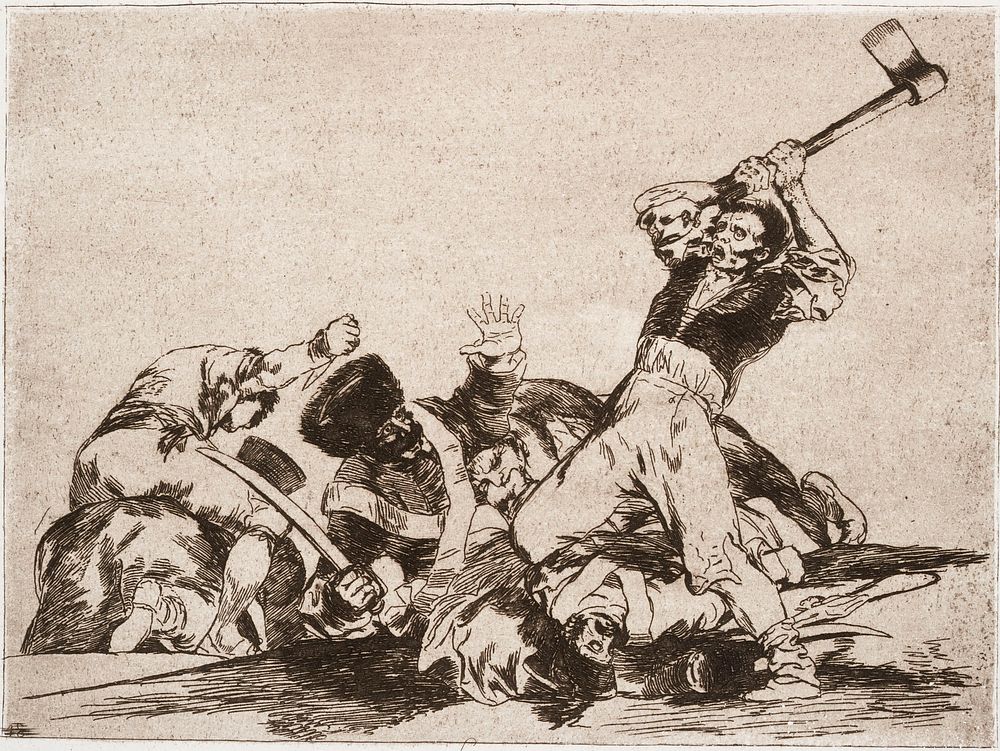 Entä tässä (lo mismo), 2004 by Francisco Goya