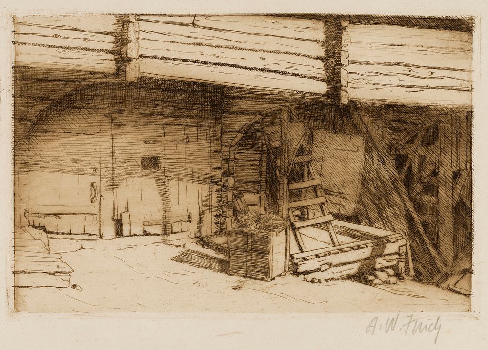 Outbuilding, 1900 - 1925 by Alfred William Finch