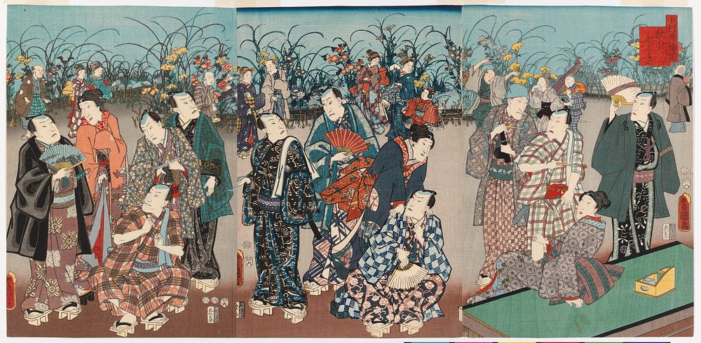 Actor, 1853 by Utagawa Kunisada