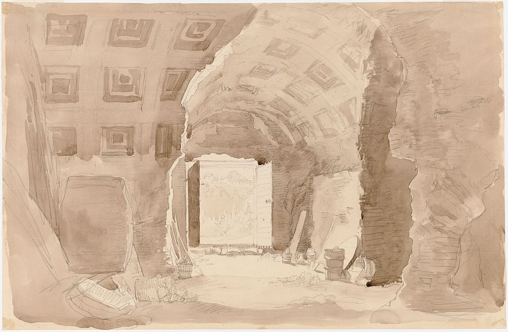Roomalaisia raunioita, 1820 - 1823