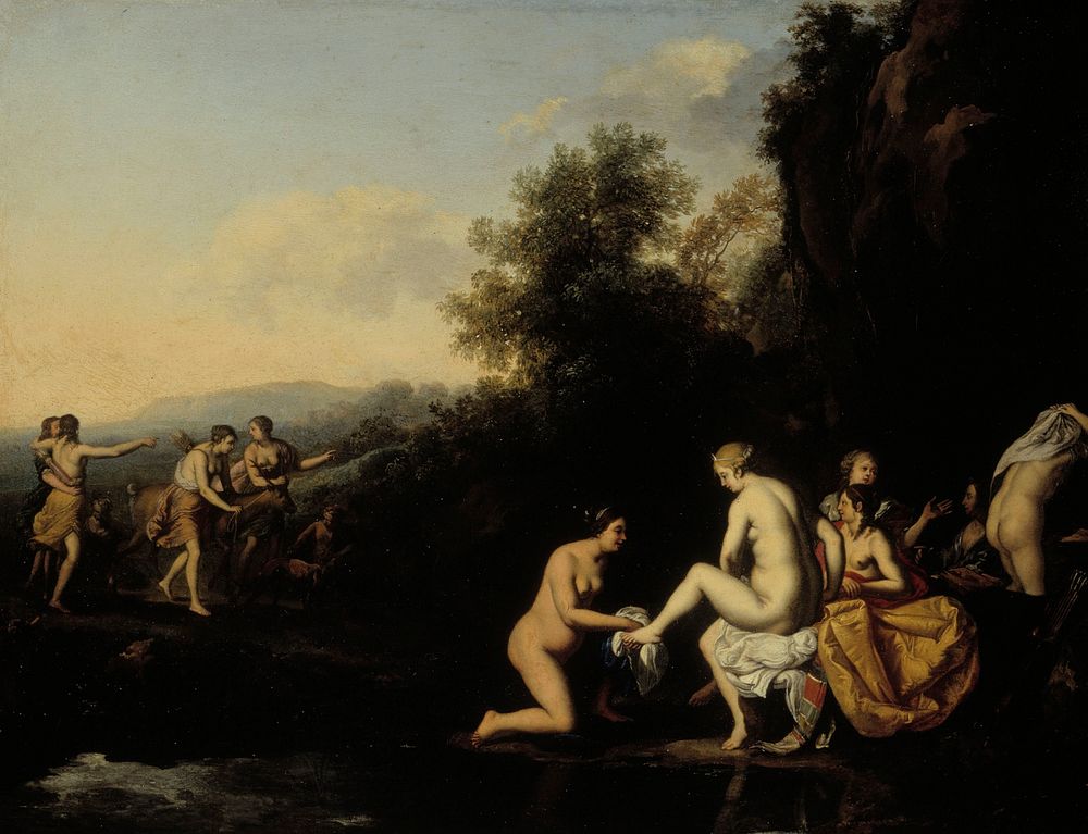 Diana with bathing nymphs, 1598 - 1684