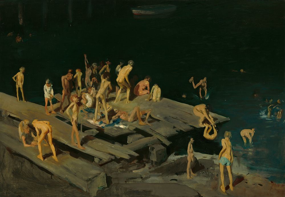 Forty-two Kids (1907) by George Bellows.  