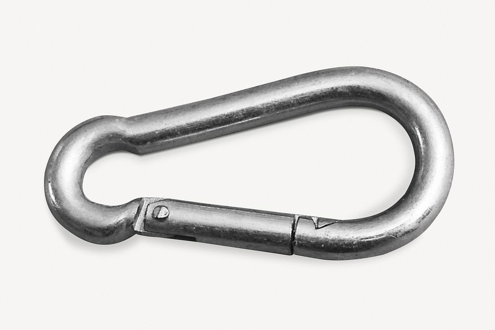 Safety carabiner collage element psd