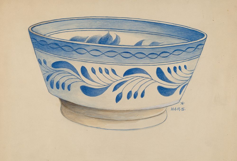 Fruit Bowl (ca. 1936) by Margaret Stottlemeyer.  