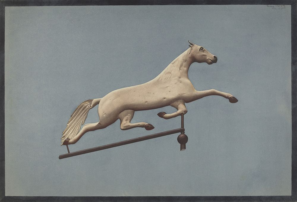 Horse Weather Vane (1935–1942) by Henry Murphy.  