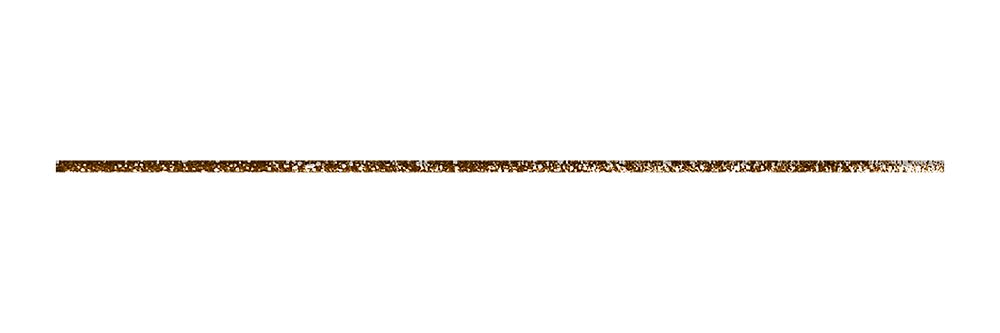 Gold line divider, glittery design 