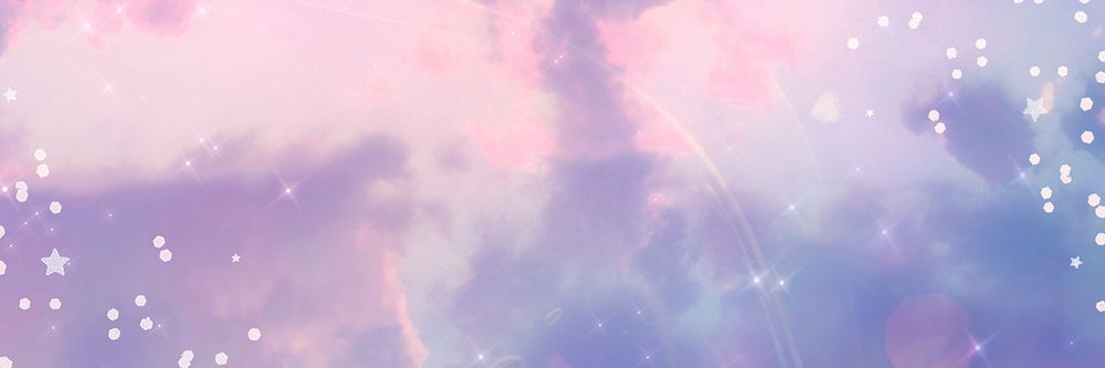 Gradient purple aesthetic Twitter header background 