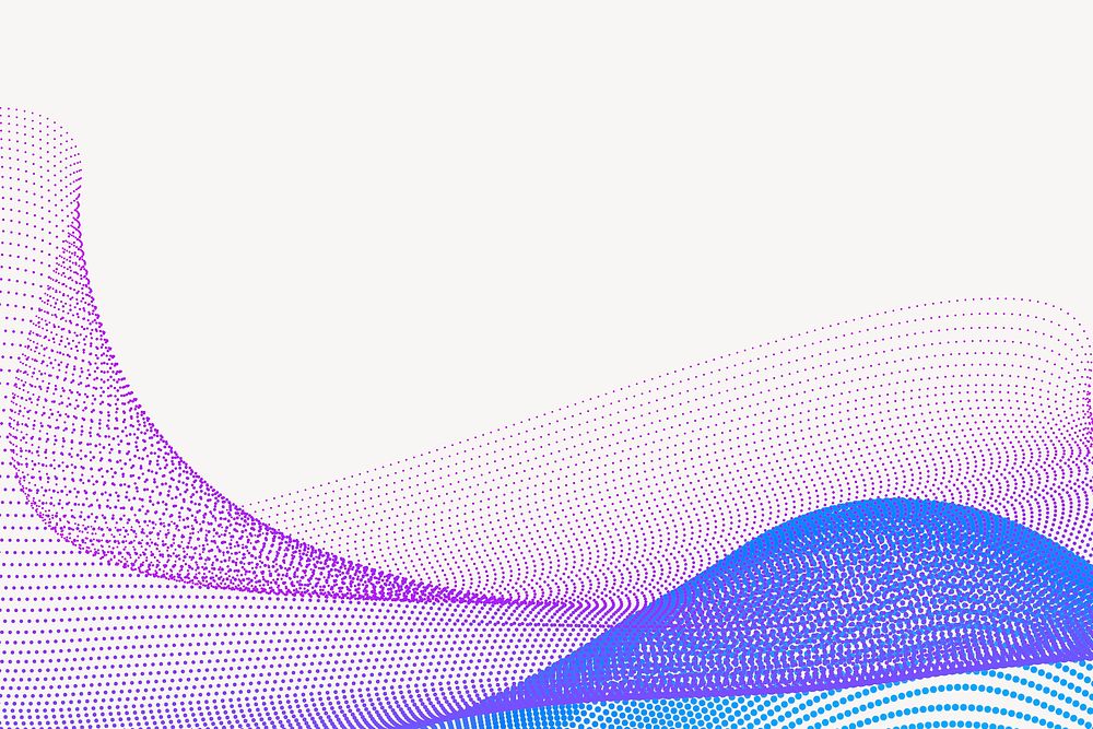 Abstract wireframe wave background vector