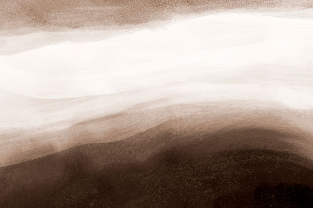 Abstract brown watercolor background