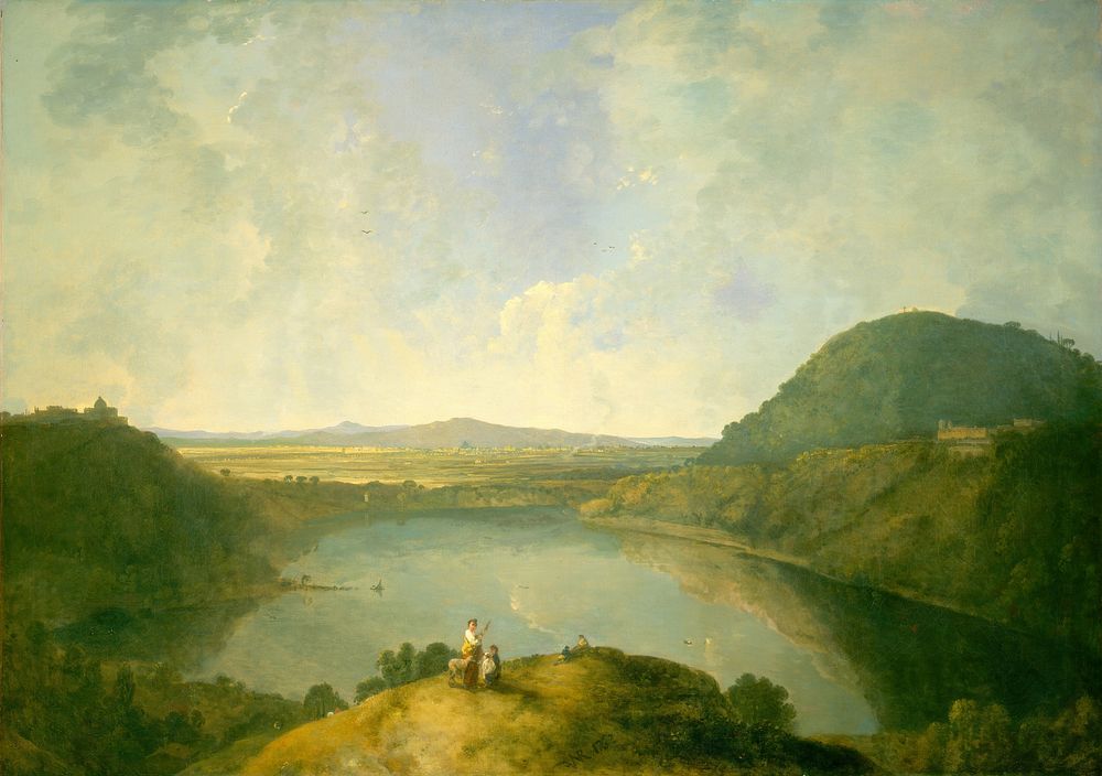 Lake Albano (1762) by Richard Wilson.  