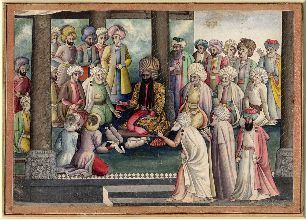 Distribution of Presents for the New Year by Shah Sultan Husayn.png