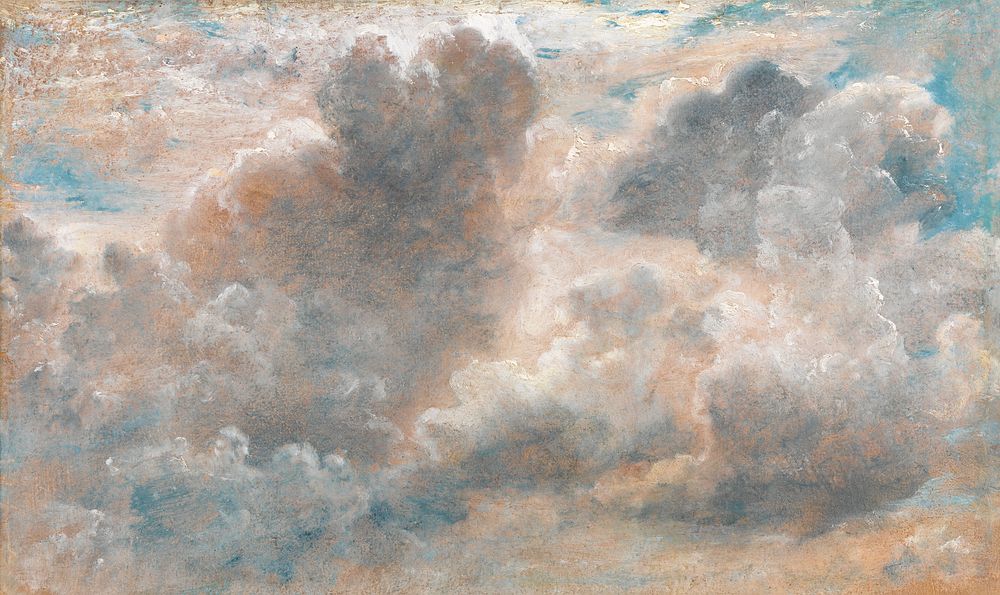 Cloud (1822) painting by John Constable. Original public domain image from Yale Center for British Art. Digitally enhanced…