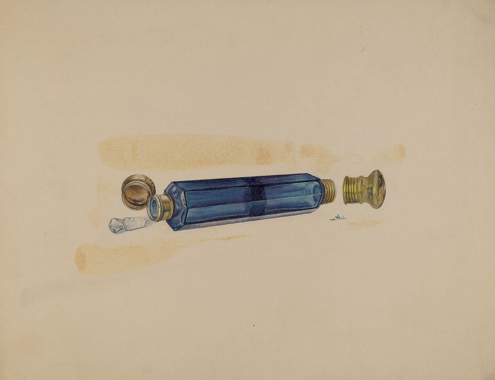 Perfume Bottle (ca. 1938) by Ralph Atkinson.  
