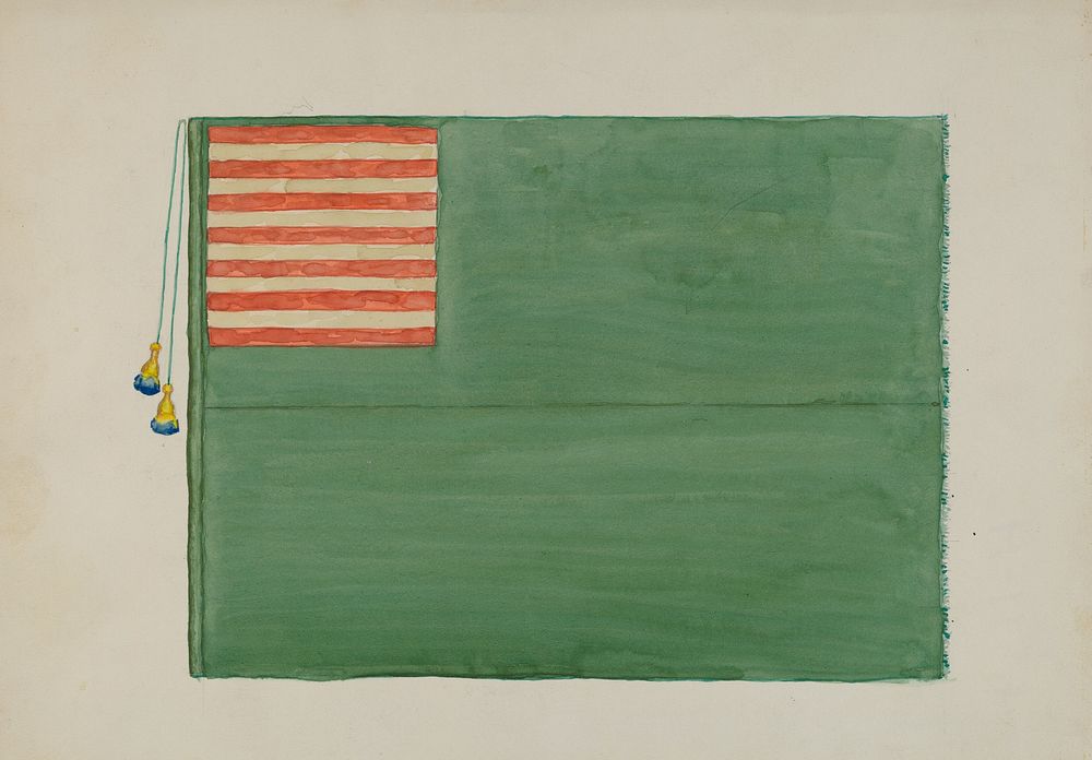 Revolutionary Flag (ca.1936) by Edward Grant.  