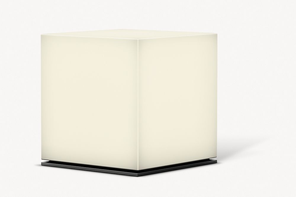 3D light box sign, blank design space