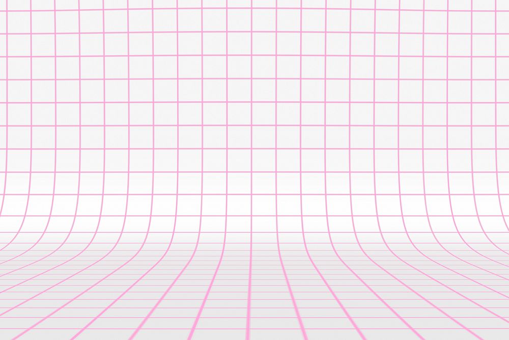 Pink grid pattern background, product backdrop
