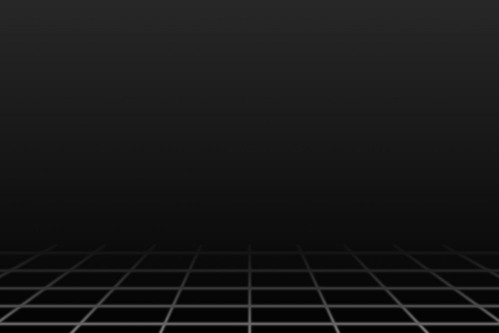 Black grid pattern border background