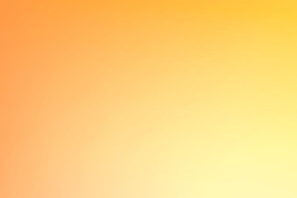 Yellow gradient background, simple design