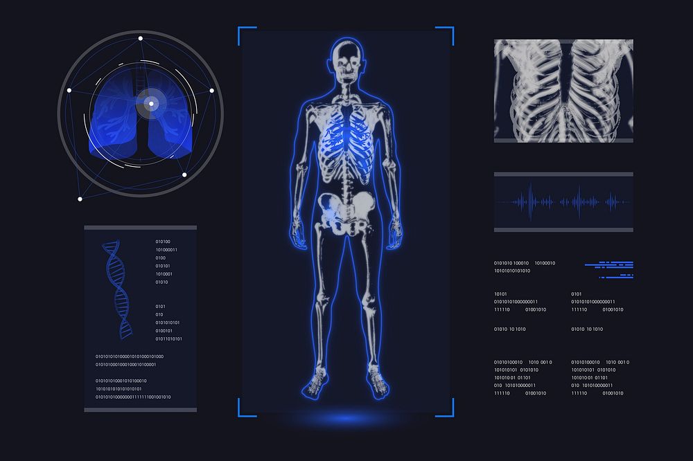 Human body scan, medical technology