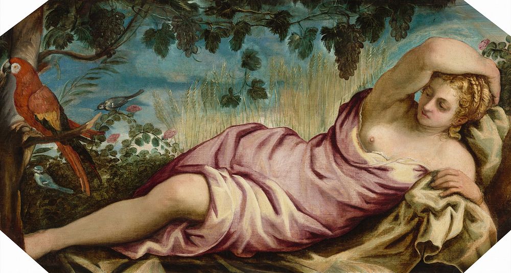 Summer (ca. 1546&ndash;1548) by Jacopo Tintoretto.  