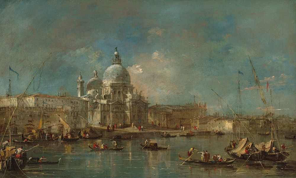 Santa Maria della Salute (ca. 1770) by Francesco Guardi.  