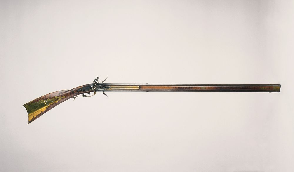 Swivel Barrel Flintlock Rifle