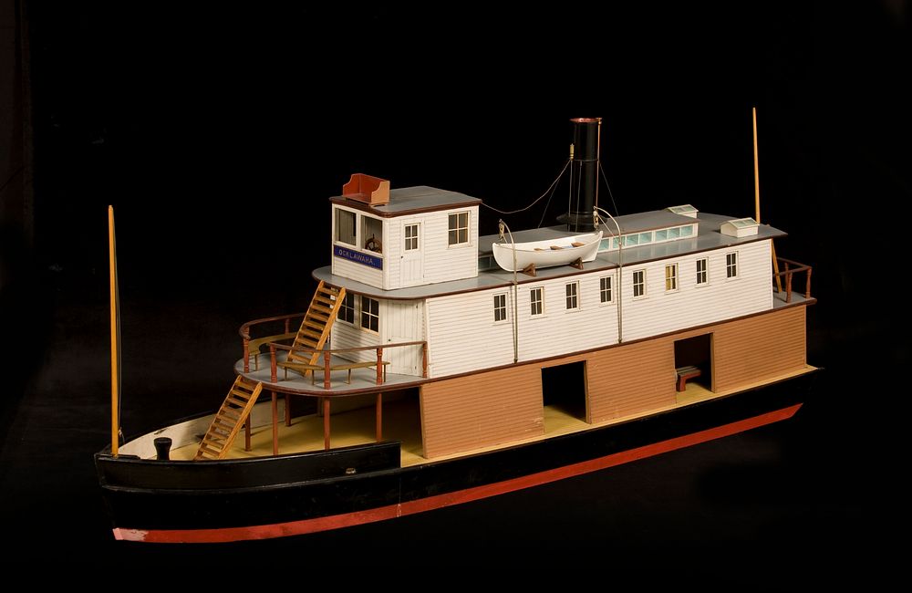 Ocklawaha steamboat model