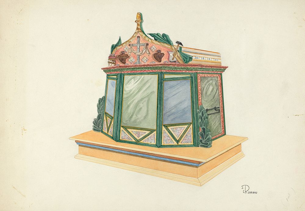 Tabernacle (1935–1942) by Josephine C. Romano.  