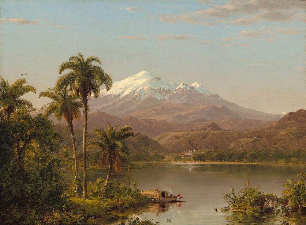 Tamaca Palms (1854) by Frederic Edwin Church.  
