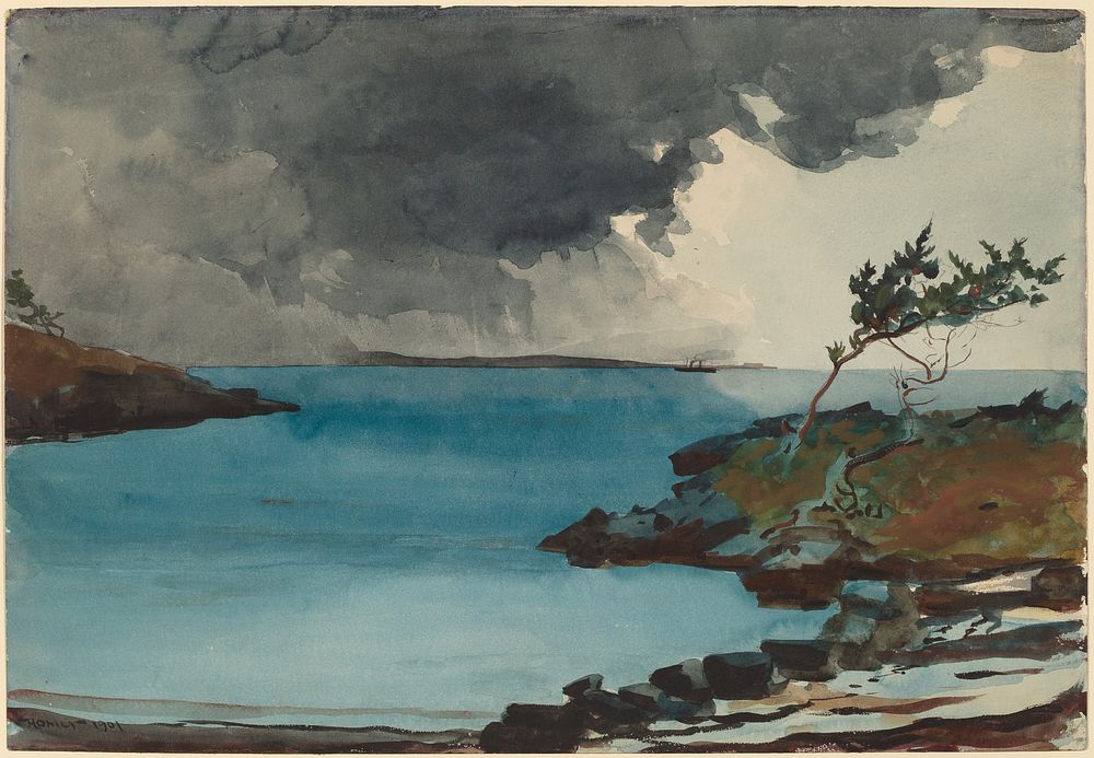 The Coming Storm (1901) by Winslow Homer.  