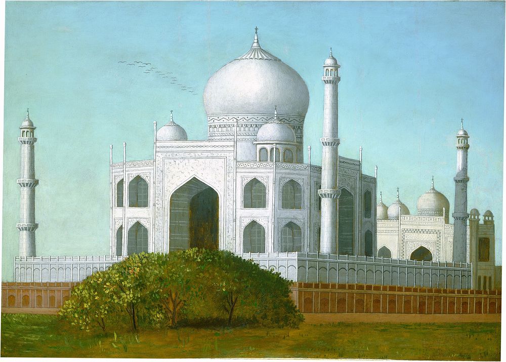 The Taj Mahal (ca. 1860–1880) by Erastus Salisbury Field.  