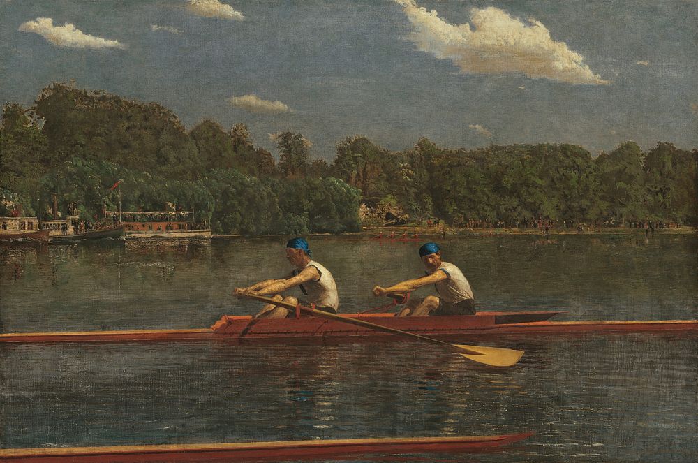 The Biglin Brothers Racing (1872) by Thomas Eakins.  