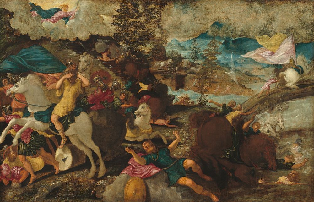 The Conversion of Saint Paul (ca. 1544) by Jacopo Tintoretto.  