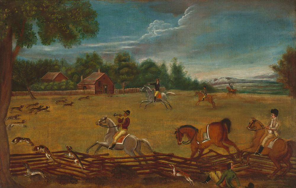 The End of the Hunt (ca. 1800) by American 19th Century.  