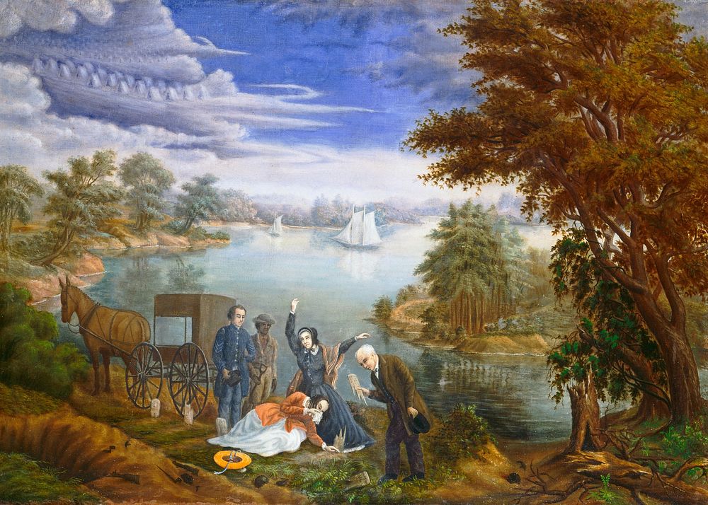 The Exhumation (ca. 1890) by Linton Park.  