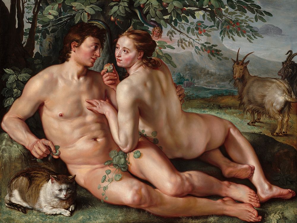 The Fall of Man (1616) by Hendrick Goltzius.  