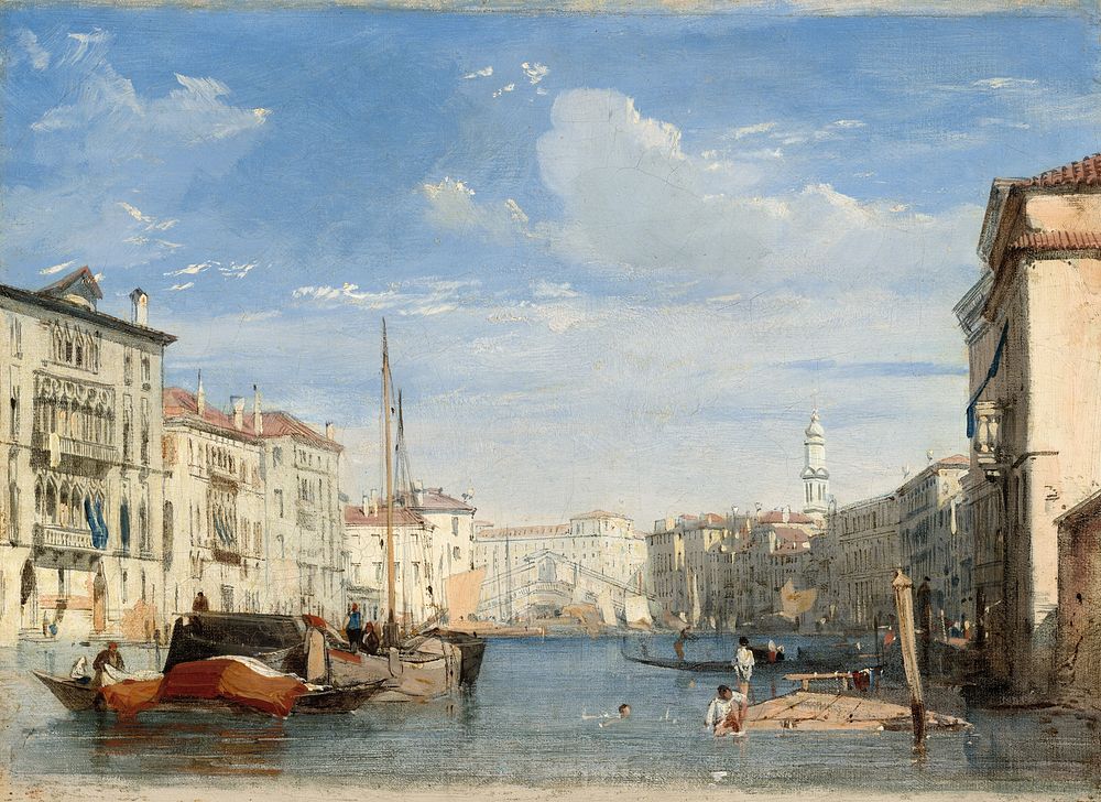 The Grand Canal (1826–1827) by Richard Parkes Bonington.  